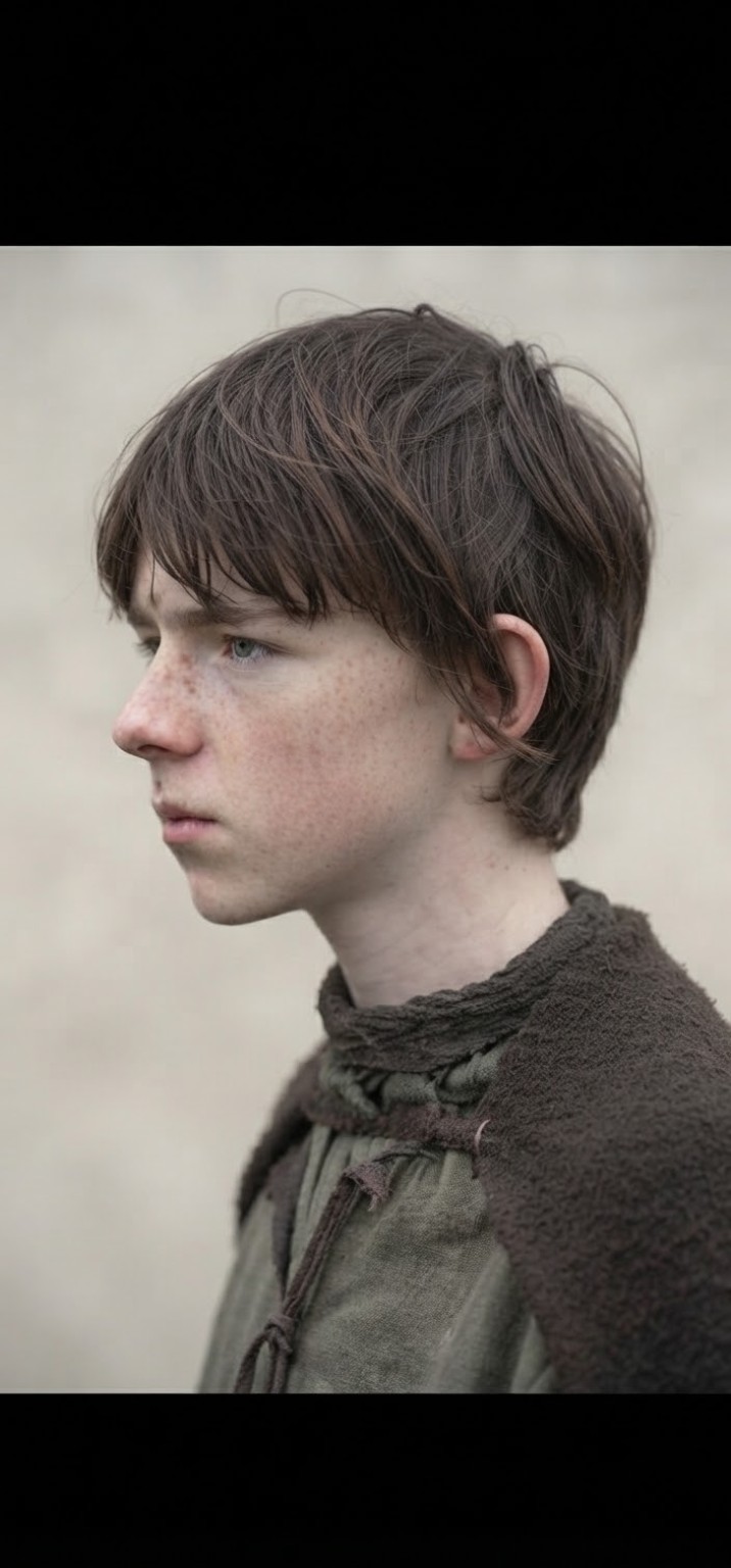 The Boy in side profile