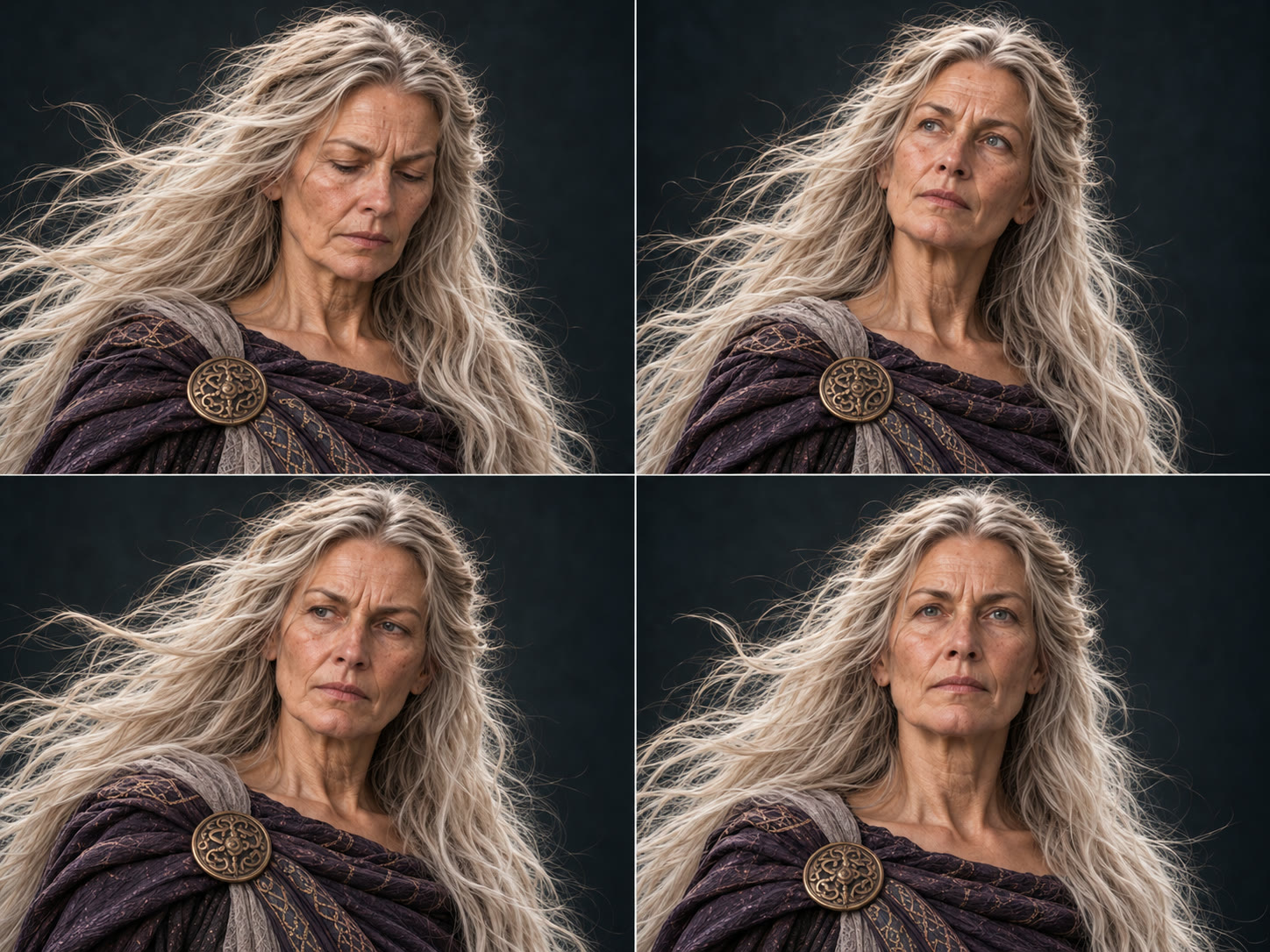 Urðr portrait studies